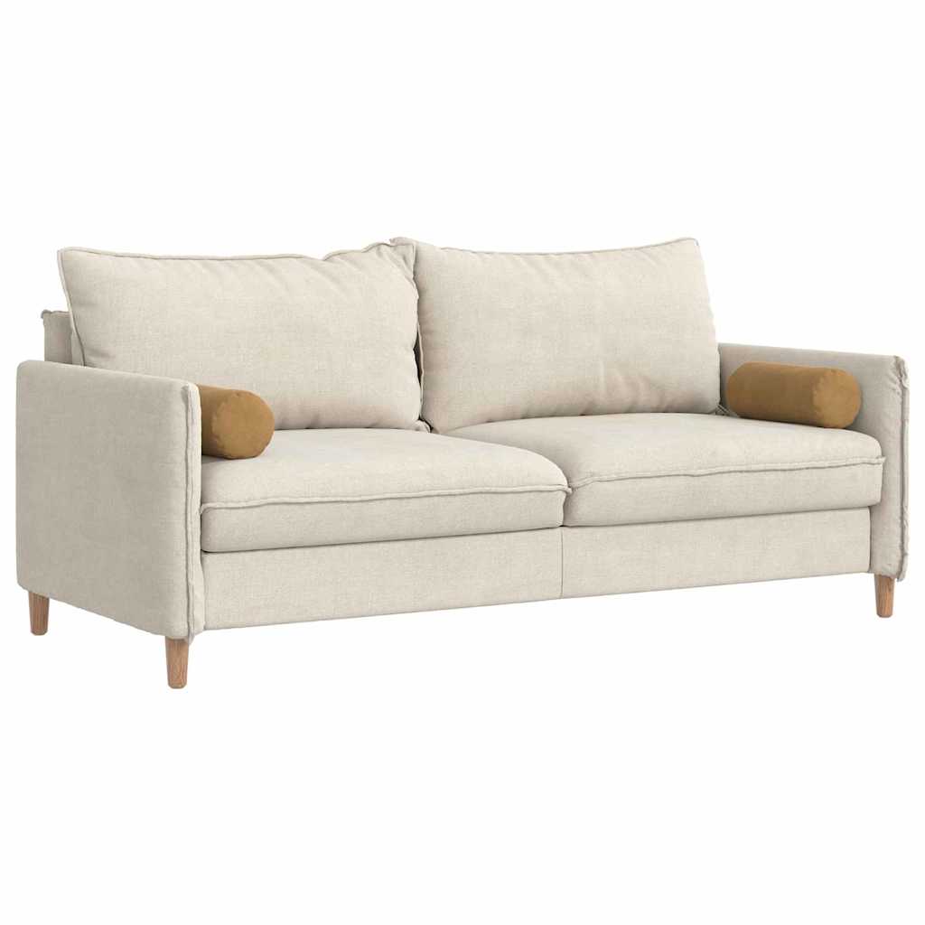 Cuscini a rullo 2 pcs Marrone Ø 15 x 40 cm Tessuto in Cords 42014293