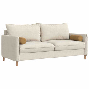 Cuscini a rullo 2 pcs Marrone Ø 15 x 40 cm Tessuto in Cords 42014293