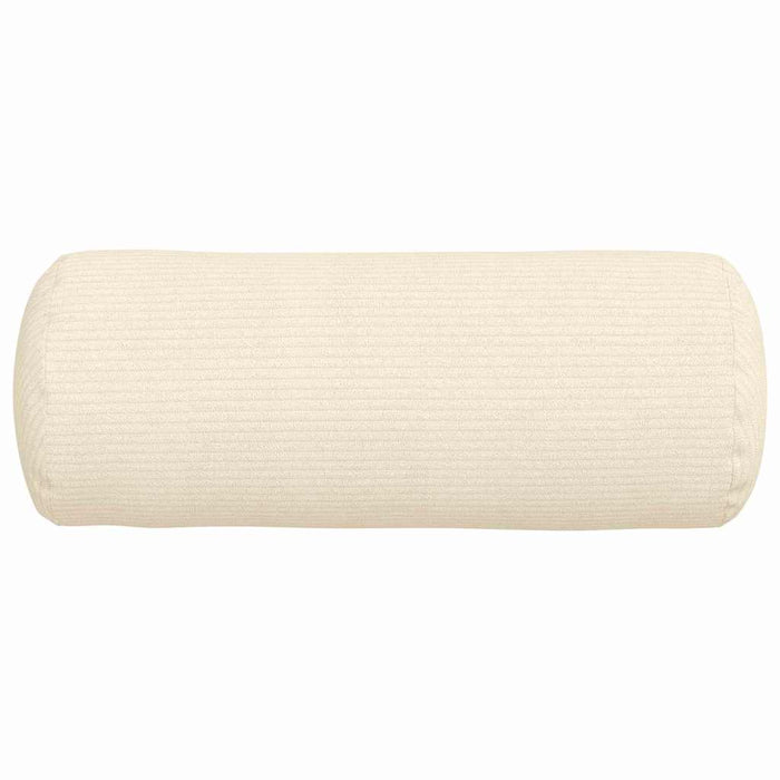 Cuscini a rullo 2 pcs Crema Ø 15 x 40 cm Tessuto in Cords 42014305