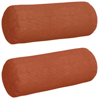 Cuscini a rullo 2 pcs Rosso Arancio Ø 15 x 40 cm 42014310