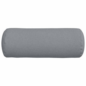 Cuscini a rullo 2 pcs Grigio chiaro Ø 25 x 70 cm Tessuto 42014311