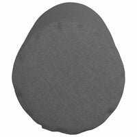 Cuscini a rullo 2 pcs Grigio scuro Ø 25 x 70 cm Tessuto 42014312