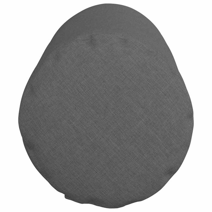 Cuscini a rullo 2 pcs Grigio scuro Ø 25 x 70 cm Tessuto 42014312