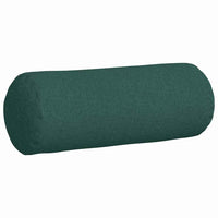 Cuscini a rullo 2 pcs Verde Scuro Ø 25 x 70 cm Tessuto 42014316