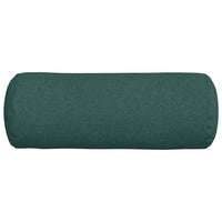 Cuscini a rullo 2 pcs Verde Scuro Ø 25 x 70 cm Tessuto 42014316