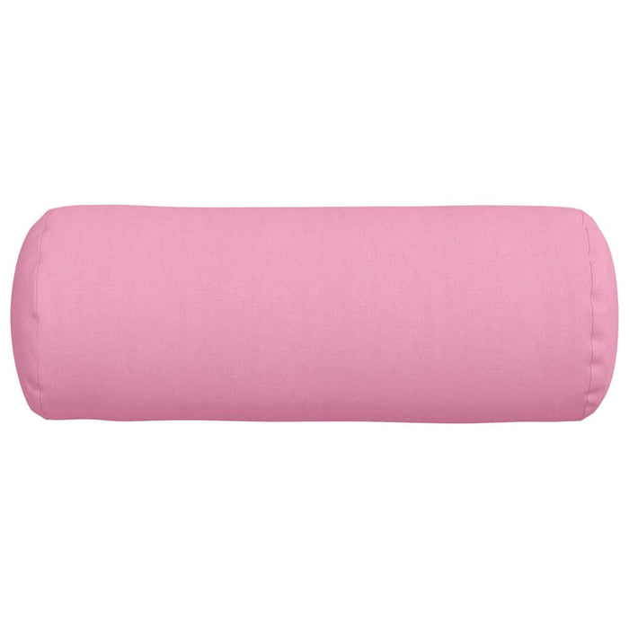 Cuscini a rullo 2 pcs Rosa Ø 25 x 70 cm Tessuto 42014326