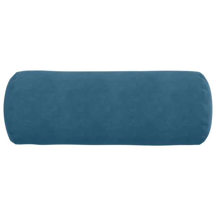 Cuscini a rullo 2 pcs Blu Ø 25 x 70 cm Tessuto in Cords 42014327