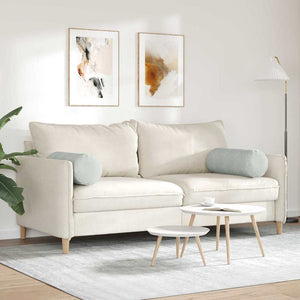 Cuscini a rullo 2 pcs Grigio chiaro Ø 25 x 70 cm 42014328