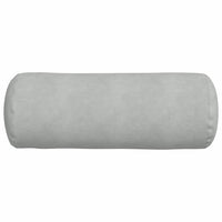 Cuscini a rullo 2 pcs Grigio chiaro Ø 25 x 70 cm 42014328