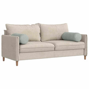 Cuscini a rullo 2 pcs Grigio chiaro Ø 25 x 70 cm 42014328