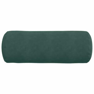 Cuscini a rullo 2 pcs Verde Scuro Ø 25 x 70 cm Tessuto in Cords 42014330