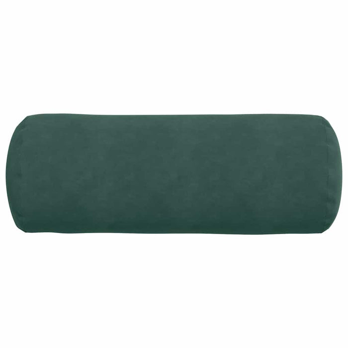 Cuscini a rullo 2 pcs Verde Scuro Ø 25 x 70 cm Tessuto in Cords 42014330