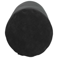 Cuscini a rullo 2 pcs Nero Ø 25 x 70 cm Tessuto in Cords 42014334