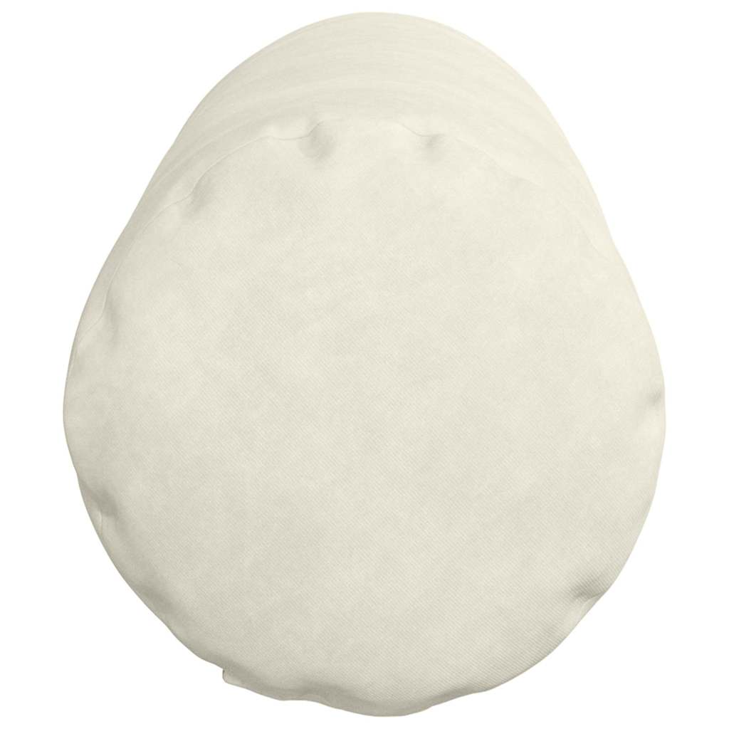 Cuscini a rullo 2 pcs Crema Ø 25 x 70 cm Tessuto in Cords 42014337