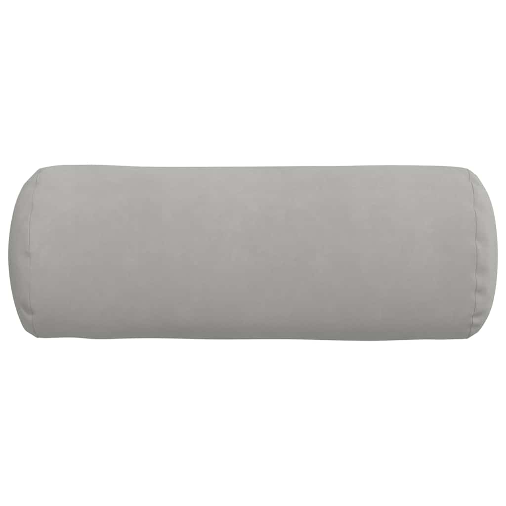 Cuscini a rullo 2 pcs Grigio chiaro Ø 25 x 70 cm 42014341