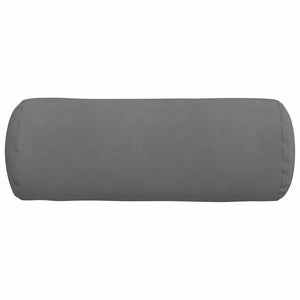 Cuscini a rullo 2 pcs Grigio scuro Ø 25 x 70 cm 42014342