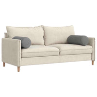 Cuscini a rullo 2 pcs Grigio scuro Ø 25 x 70 cm 42014342