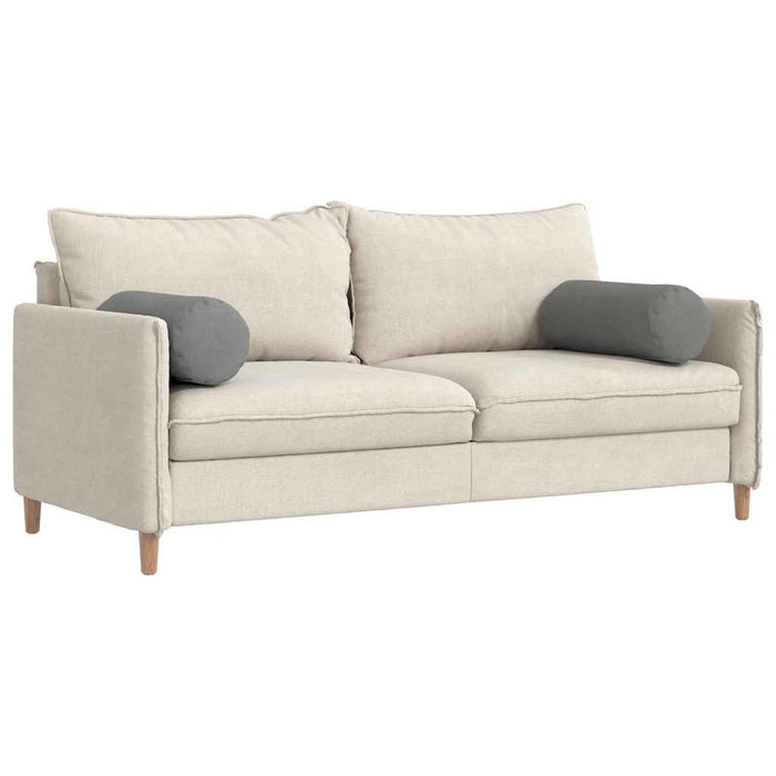 Cuscini a rullo 2 pcs Grigio scuro Ø 25 x 70 cm 42014342