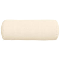 Cuscini a rullo 2 pcs Crema Ø 25 x 70 cm Tessuto in Cords 42014348
