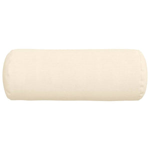 Cuscini a rullo 2 pcs Crema Ø 25 x 70 cm Tessuto in Cords 42014348