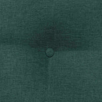 Cuscino per Schiena Verde Scuro 45 x 24 x 50 cm Tessuto 42014359