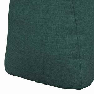 Cuscino per Schiena Verde Scuro 45 x 24 x 50 cm Tessuto 42014359