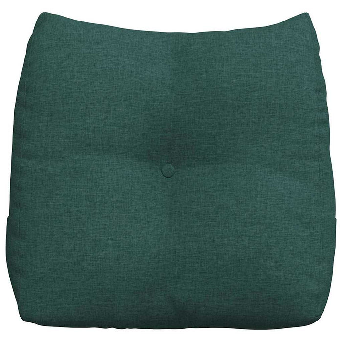 Cuscino per Schiena Verde Scuro 45 x 24 x 50 cm Tessuto 42014359