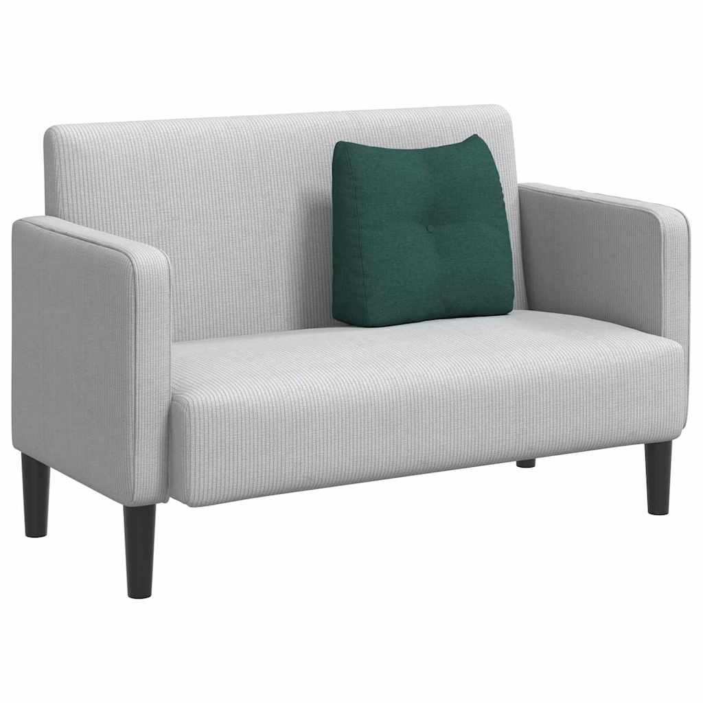 Cuscino per Schiena Verde Scuro 45 x 24 x 50 cm Tessuto 42014359