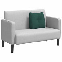 Cuscino per Schiena Verde Scuro 45 x 24 x 50 cm Tessuto 42014359