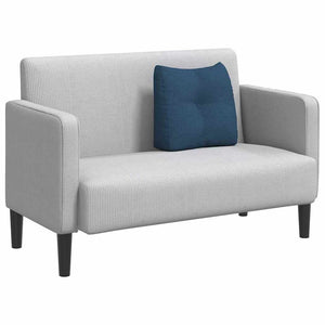 Cuscino per Schiena Blu 45 x 24 x 50 cm Tessuto 42014362