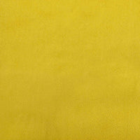 Cuscino per Schiena Giallo 45 x 24 x 50 cm Velluto 42014378