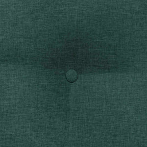 Cuscino per Schiena Verde Scuro 60 x 24 x 50 cm Tessuto 42014388