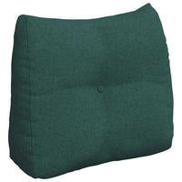 Cuscino per Schiena Verde Scuro 60 x 24 x 50 cm Tessuto 42014388