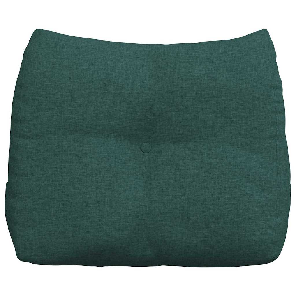 Cuscino per Schiena Verde Scuro 60 x 24 x 50 cm Tessuto 42014388