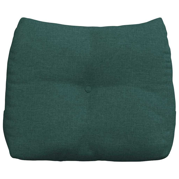 Cuscino per Schiena Verde Scuro 60 x 24 x 50 cm Tessuto 42014388