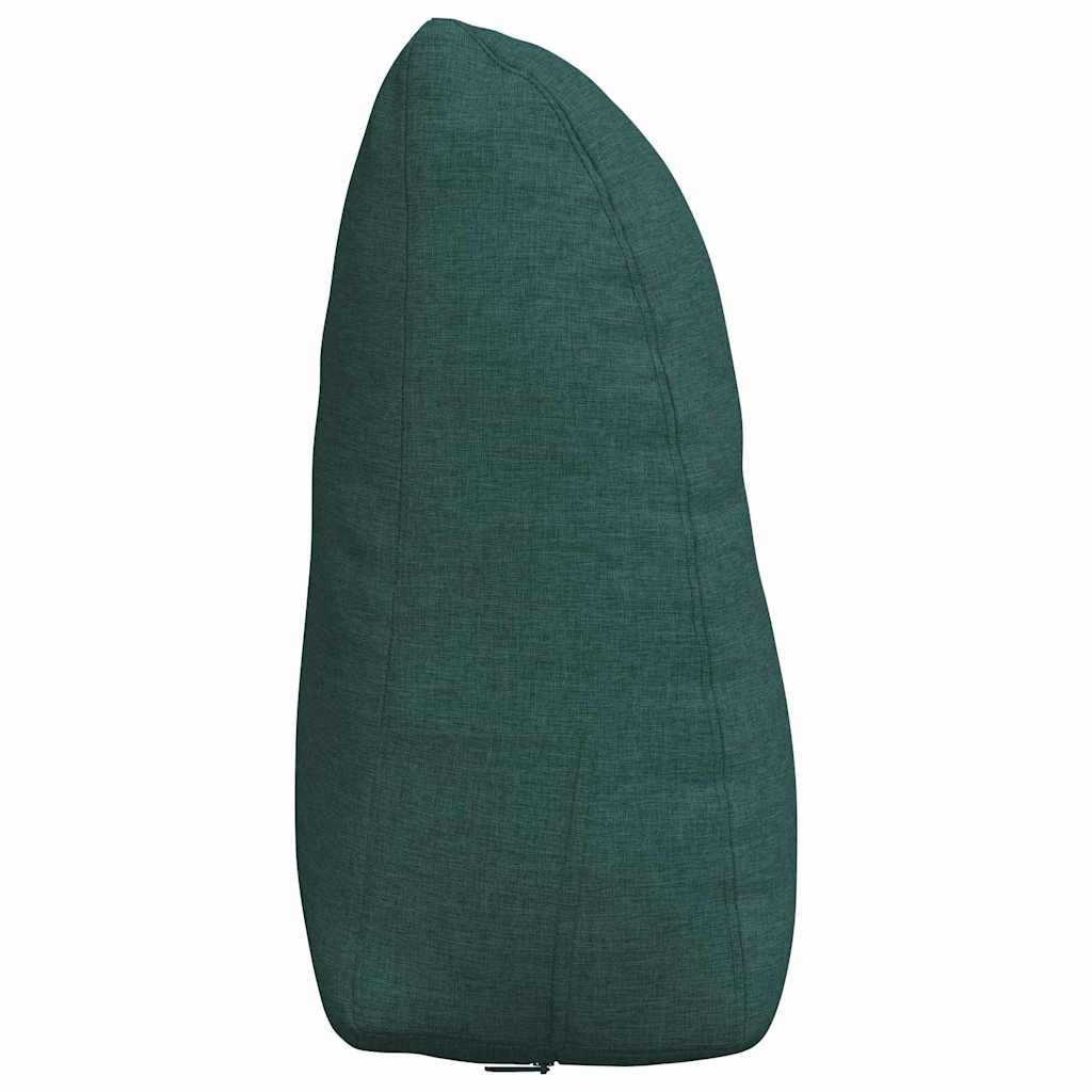 Cuscino per Schiena Verde Scuro 60 x 24 x 50 cm Tessuto 42014388
