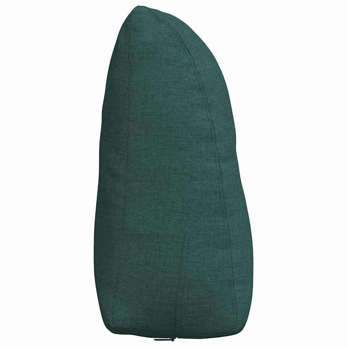 Cuscino per Schiena Verde Scuro 60 x 24 x 50 cm Tessuto 42014388