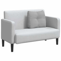 Cuscino per Schiena Grigio Nuvola 60 x 24 x 50 cm Tessuto 42014396