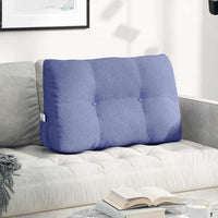 Cuscino per Schiena Blu jeans 80 x 24 x 50 cm Tessuto 42014426