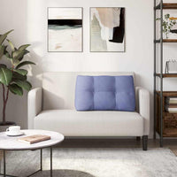 Cuscino per Schiena Blu jeans 80 x 24 x 50 cm Tessuto 42014426