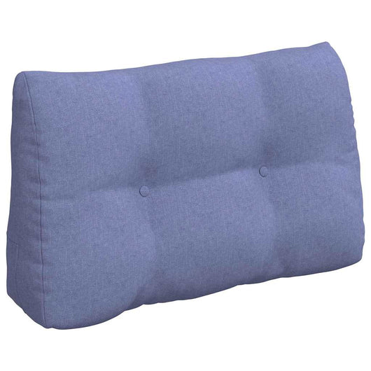 Cuscino per Schiena Blu jeans 80 x 24 x 50 cm Tessuto 42014426