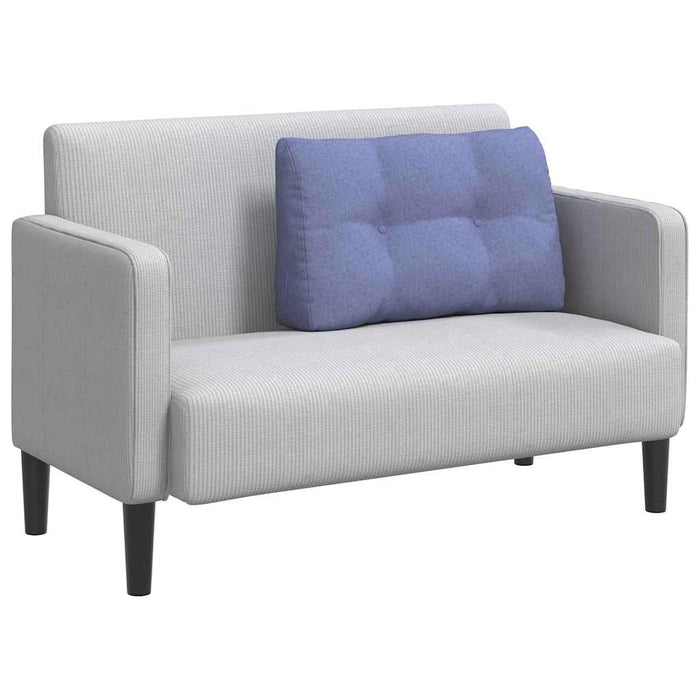 Cuscino per Schiena Blu jeans 80 x 24 x 50 cm Tessuto 42014426