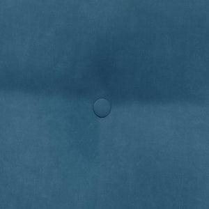 Cuscino per Schiena Blu 80 x 24 x 50 cm Velluto 42014428