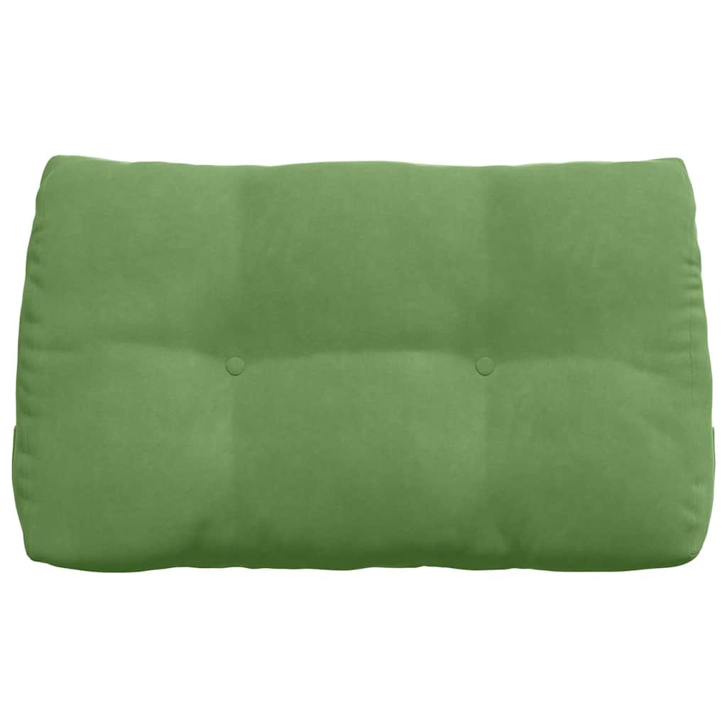 Cuscino per Schiena Verde chiaro 80 x 24 x 50 cm Velluto 42014432