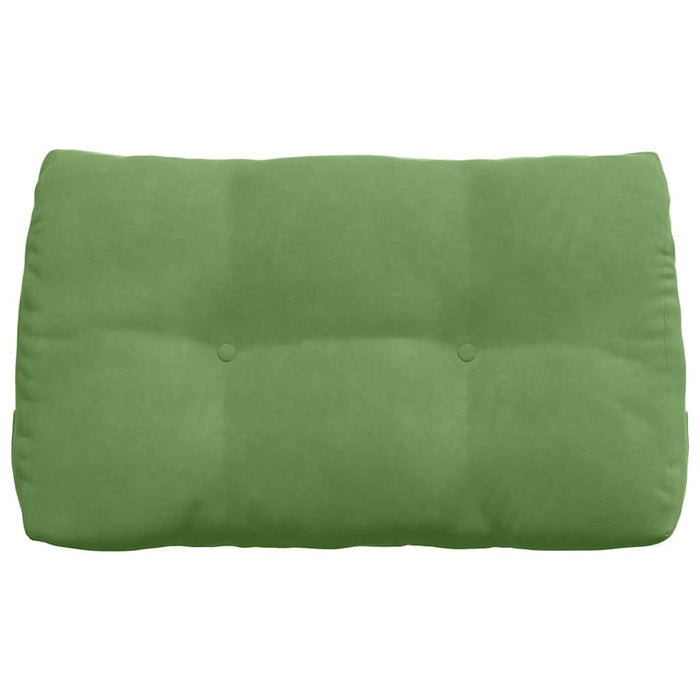Cuscino per Schiena Verde chiaro 80 x 24 x 50 cm Velluto 42014432