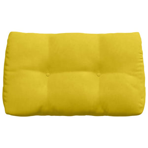 Cuscino per Schiena Giallo 80 x 24 x 50 cm Velluto 42014436