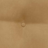 Cuscino per Schiena Marrone 80 x 24 x 50 cm Velluto 42014437