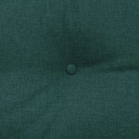 Cuscino per Schiena Verde Scuro 100 x 24 x 50 cm Tessuto 42014446