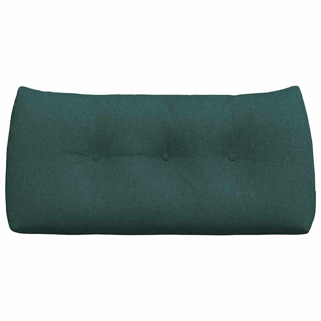 Cuscino per Schiena Verde Scuro 100 x 24 x 50 cm Tessuto 42014446