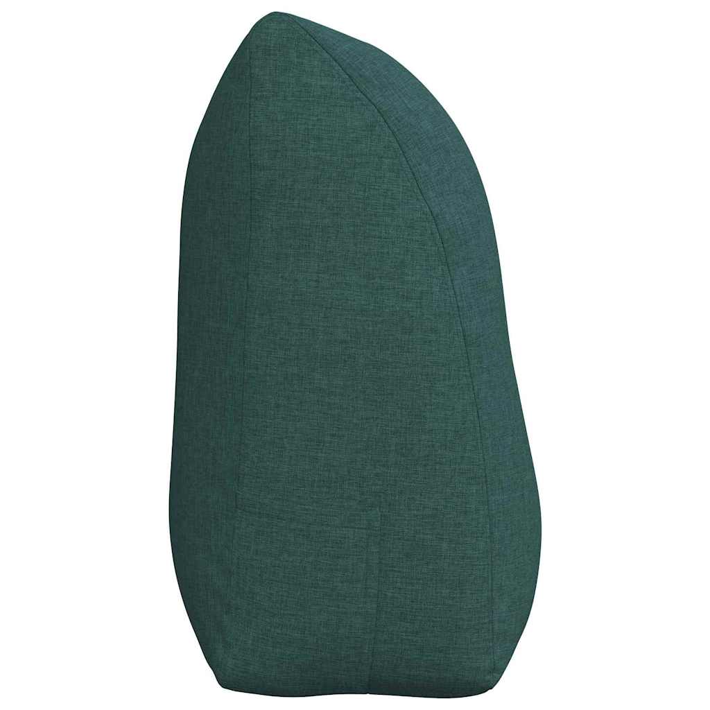 Cuscino per Schiena Verde Scuro 100 x 24 x 50 cm Tessuto 42014446